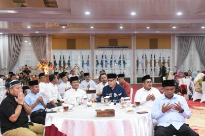 Buka Bersama TP PKK, Dharmawanita dan Dekranasda Sumut, Pj Gubernur Ingatkan Pentingnya Rasa Kekeluargaan